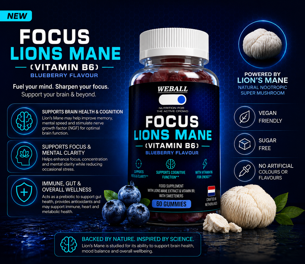 Focus Lion's Mane Gummies